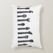 ギターのヘッドストック アクセントクッション (正面(垂直))