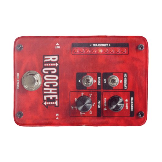 ギターのペダルのバス・マット バスマット (正面)