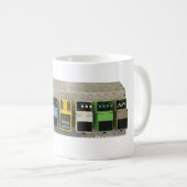 ギターのペダル コーヒーマグカップ (正面右)