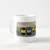 ギターのペダル コーヒーマグカップ (正面左)