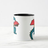 ギターのマグを遊ぶCLのドラゴン マグカップ (中央)