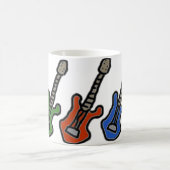 ギターのマグ コーヒーマグカップ (中央)