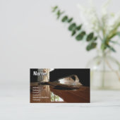 ギターのレッスン名刺 名刺 (スタンド正面)