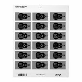 ギターのレッスン ラベル (フルシート)