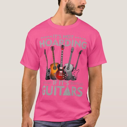 ギターのヴィンテージもしは入らない Tシャツ (正面)