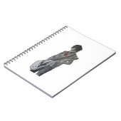 ギターの人の鉛筆の芸術 ノートブック (左側)