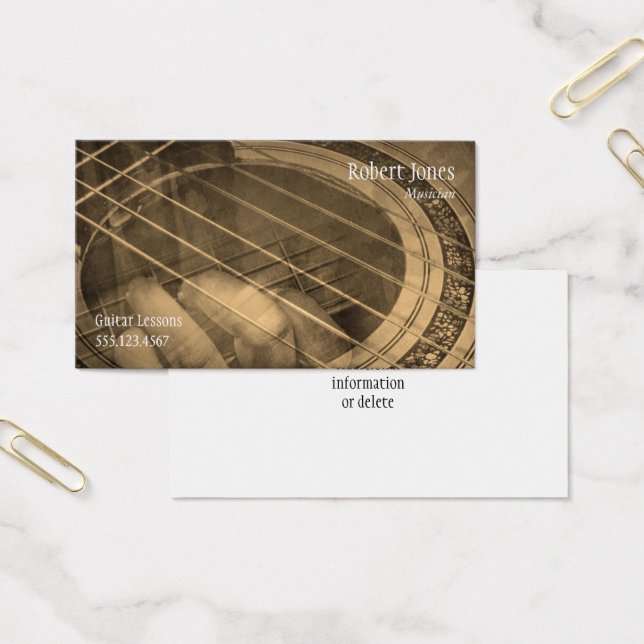 ギターの先生音楽レッスンの指導 (オフィス)