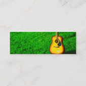 ギターの名刺 スキニー名刺 (裏面)