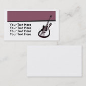 ギターの名刺 名刺 (正面/裏面)