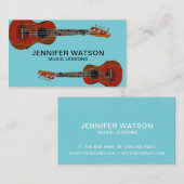 ギターの名刺 名刺 (正面/裏面)