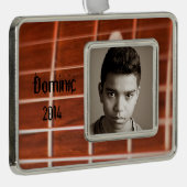 ギターの弦 シルバープレートフレームオーナメント (右)