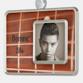 ギターの弦 シルバープレートフレームオーナメント (左)