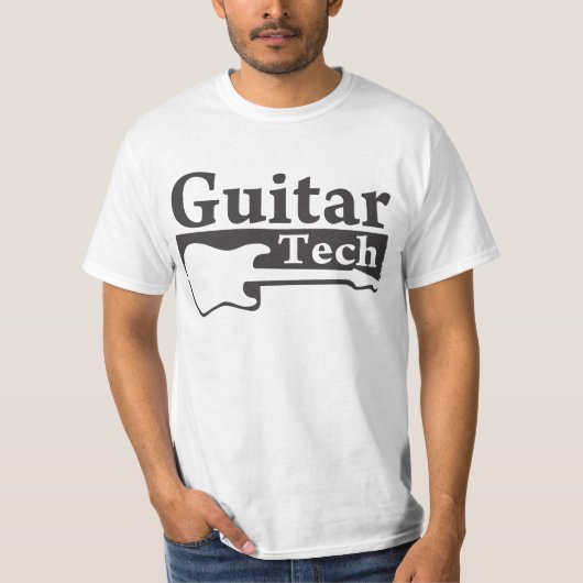 ギターの技術のTシャツ Tシャツ (正面)