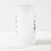 ギターの数が多すぎることは決してできない – フロステッドマグ フロストグラスビールジョッキ (中央)