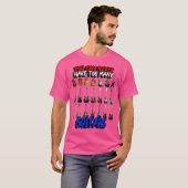 ギターの数が多過ぎることはない女性 Tシャツ (正面フル)