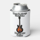 ギターの時間は遊いつもある。レトロ 缶クーラー (缶正面)