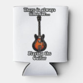 ギターの時間は遊いつもある。レトロ 缶クーラー (正面)