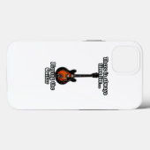 ギターの時間は遊いつもある。レトロ Case-Mate iPhoneケース (裏面 (横))