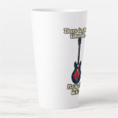 ギターの時間遊は必ず来る カフェラテマグ (正面)