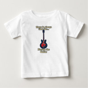 ギターの時間遊は必ず来る ベビーTシャツ