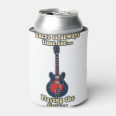 ギターの時間遊は必ず来る 缶クーラー (缶正面)
