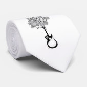 ギターの木のタイ ネクタイ (ロール)