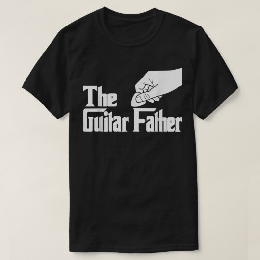 ギターの父 Tシャツ (デザイン正面)