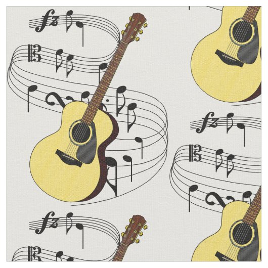 ギターの生地 ファブリック (クローズアップ)