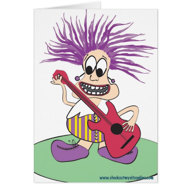 ギターの男 (正面)