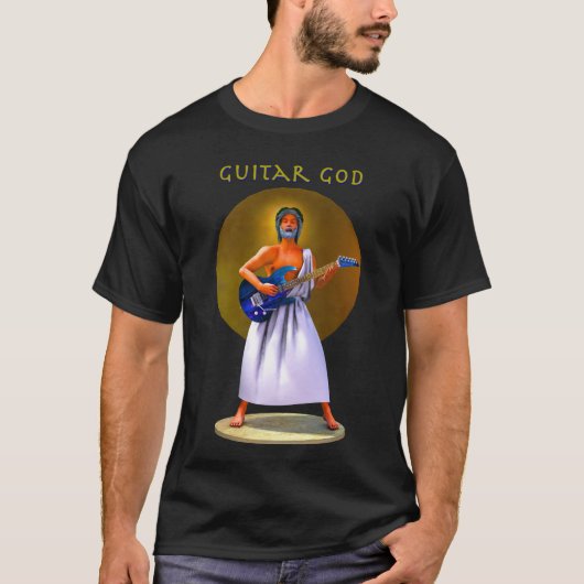 ギターの神 Tシャツ (正面)