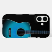 ギターの背景テクスチャ Case-Mate iPhoneケース (裏面 (横))