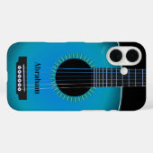 ギターの背景テクスチャ Case-Mate iPhoneケース (裏面 (横))