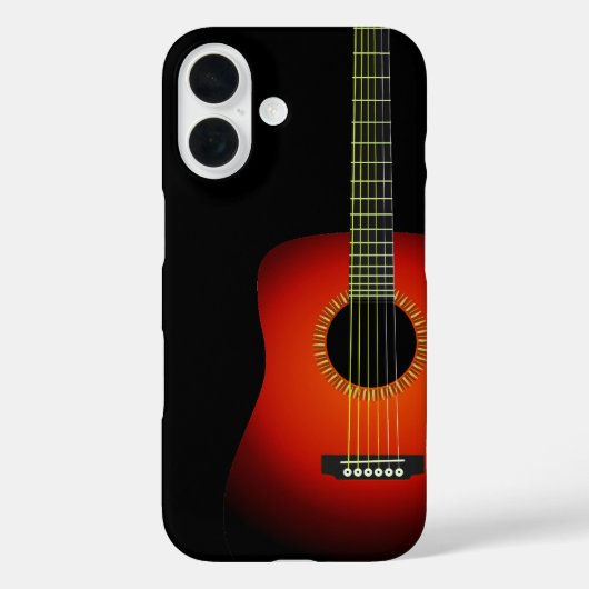 ギターの背景テクスチャ Case-Mate iPhoneケース (裏面)