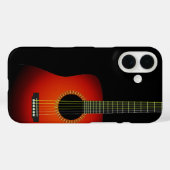 ギターの背景テクスチャ Case-Mate iPhoneケース (裏面 (横))
