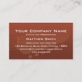 ギターの補助機関車-電気名刺 名刺 (裏面)