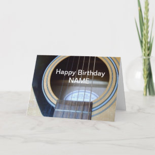 ギターの誕生日カードは誰にでも好きなカードです。 カード