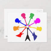 ギターの輪 ポストカード (正面/裏面)