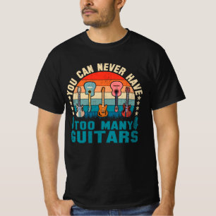 ギターの音楽を手に入れるのは絶対におもしろいない Tシャツ