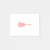 ギターの音（赤） ポストイット (正面)