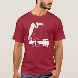 ギターの首のハゲタカ Tシャツ