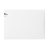 ギターのFretboardの写真 ラップアラウンドラベル (正面)