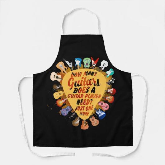 ギターはギター奏者にもう1人必要 エプロン (正面)