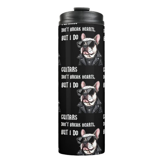 ギターはハートを破らないが私は破る タンブラー (正面)