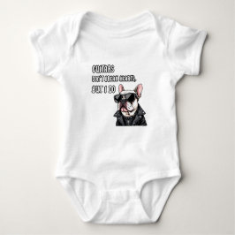 ギターはハートを破らないが私は破る ベビーボディスーツ