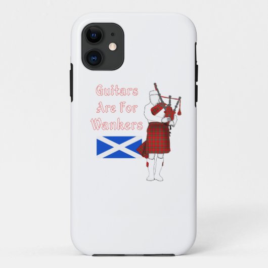 ギターはバンパイパー用おもしろいだ Case-Mate iPhoneケース (裏面)