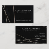 ギターはミュージシャンカードをひもでつなぎます 名刺 (正面/裏面)