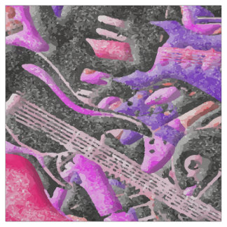 ギターは生地を振りかけます ファブリック