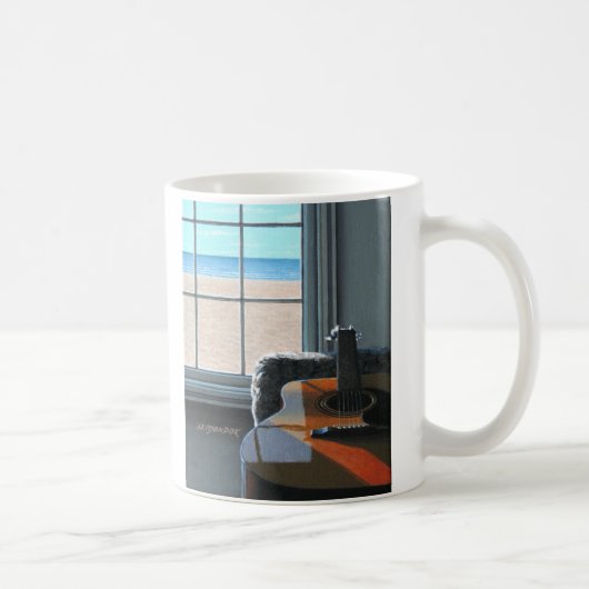 ギターは"取ります5つ"を コーヒーマグカップ (右)