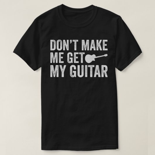 ギターを取り出さないで Tシャツ (デザイン正面)