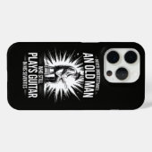 ギターを弾くおじいさんをナメてはいけない Case-Mate iPhoneケース (裏面 (横))